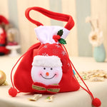 Christmas Gnome Soft Face With Gift Sack