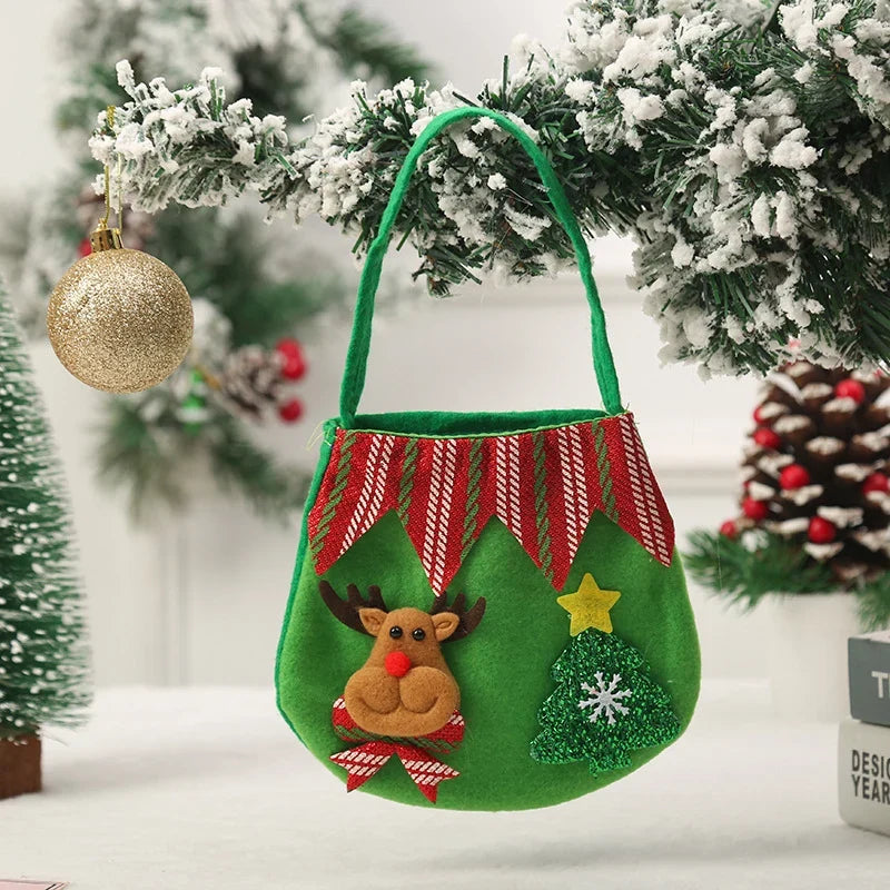 Christmas Gnome Soft Face With Gift Sack