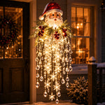 Christmas Hanging Light Cascading LED Snowflake Design