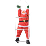 Christmas Hanging Ornament Santa Figure & Reindeer Motif