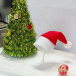 Christmas Hat Plush Ear Cover & Pom-Pom