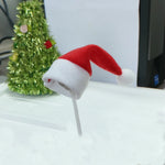 Christmas Hat Plush Ear Cover & Pom-Pom