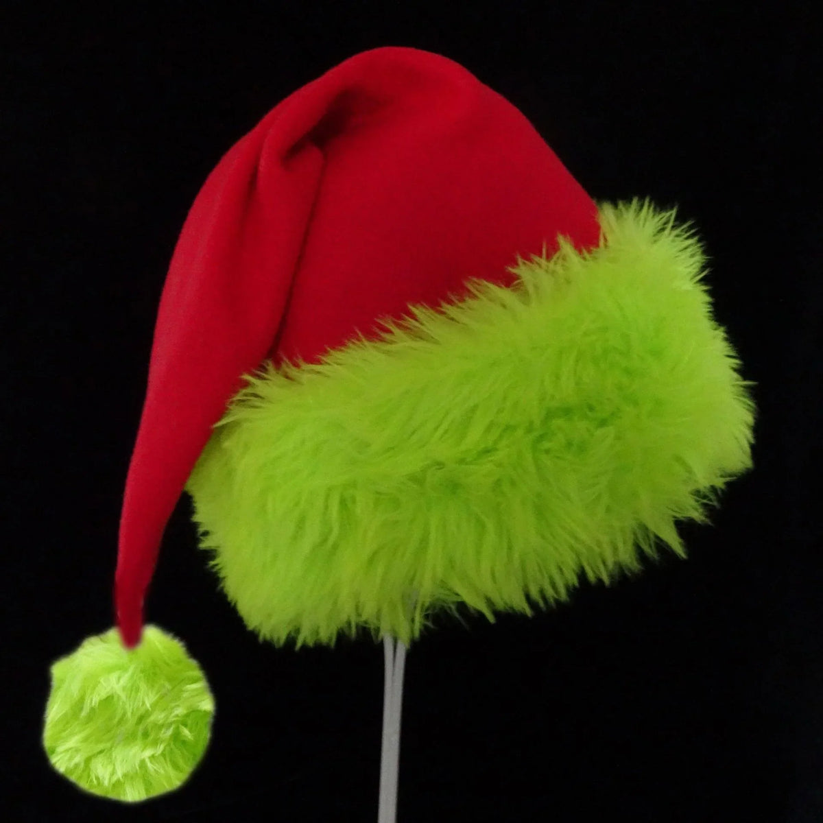 Christmas Hat Plush Trim One Size Fits All