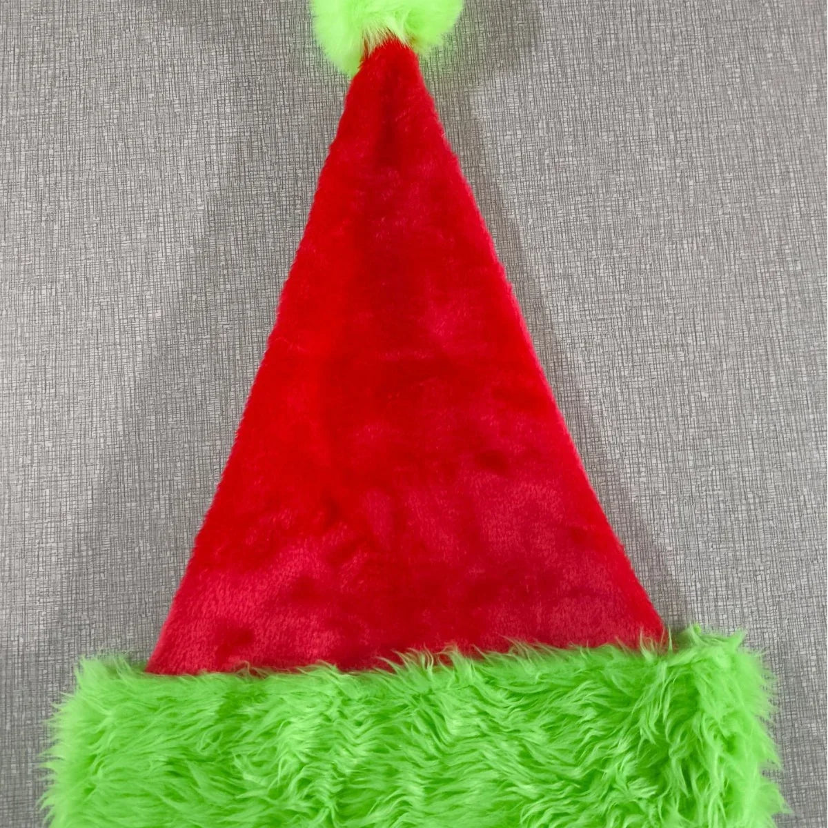 Christmas Hat Plush Trim One Size Fits All
