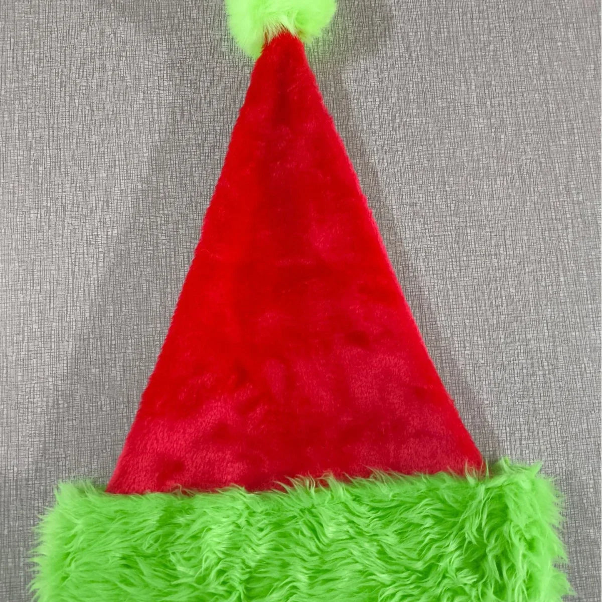 Christmas Hat Plush Trim One Size Fits All