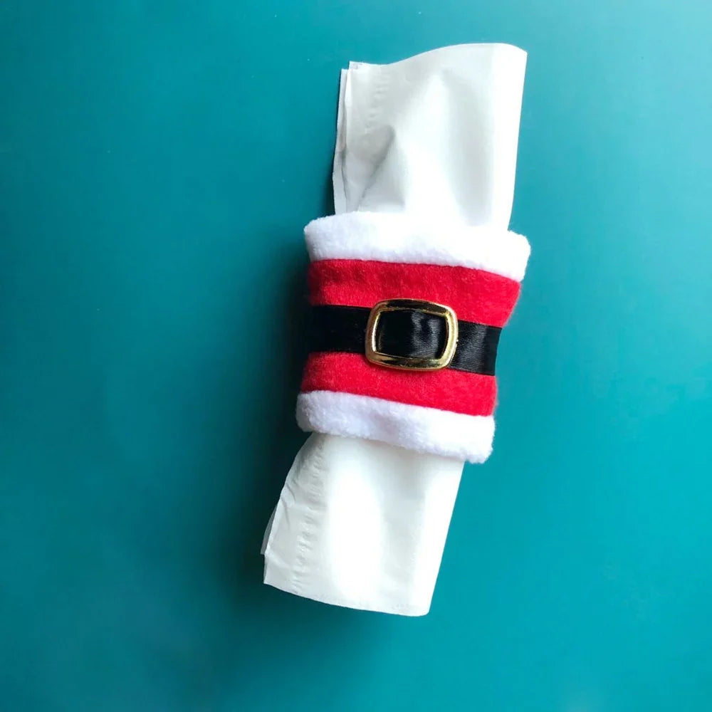 Christmas Hat Santa Style Soft Plush Machine Washable