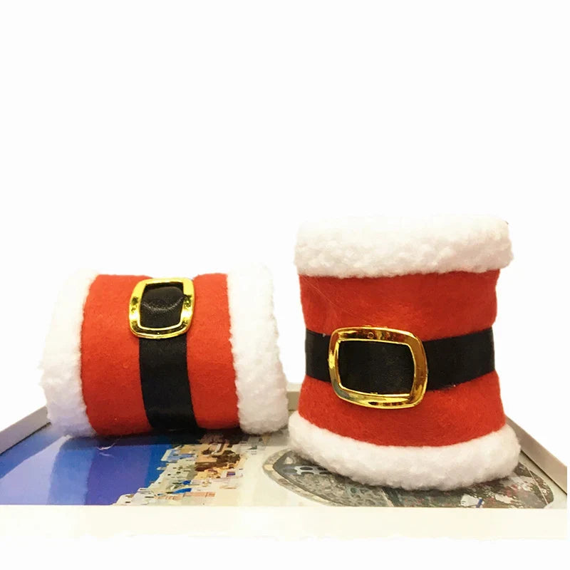 Christmas Hat Santa Style Soft Plush Machine Washable
