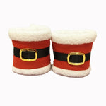 Christmas Hat Santa Style Soft Plush Machine Washable