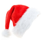 Christmas Hat Soft Fleece & Faux Fur Trim