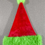 Christmas Hat Soft Plush Trim One Size Fits All