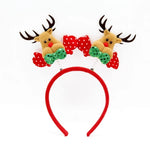 Christmas Headband Santa Figurines Soft & Comfortable Fit