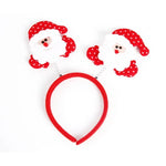 Christmas Headband Santa Figurines Soft & Comfortable Fit