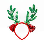 Christmas Headband Santa Figurines Soft & Comfortable Fit