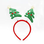Christmas Headband Santa Figurines Soft & Comfortable Fit