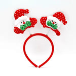 Christmas Headband Santa Figurines Soft & Comfortable Fit