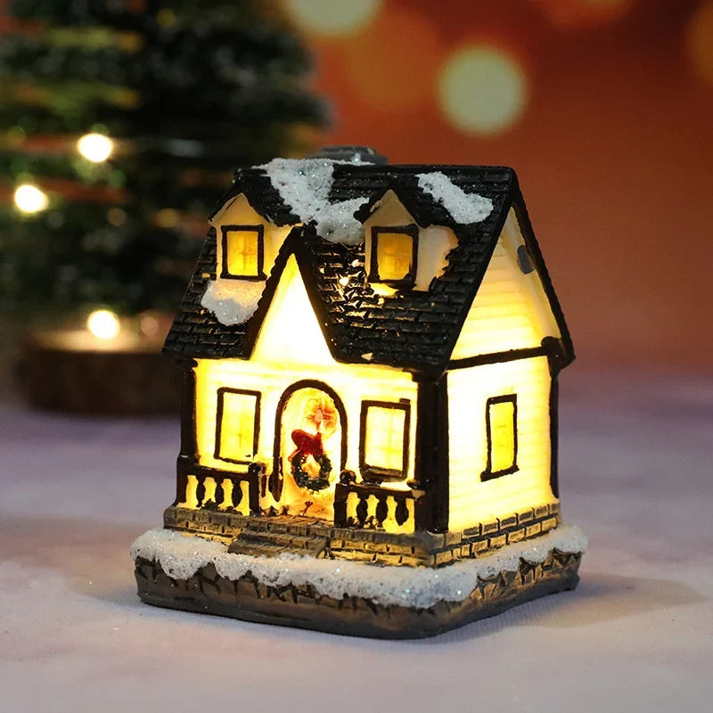 Christmas House Handcrafted LED & Snow Accents