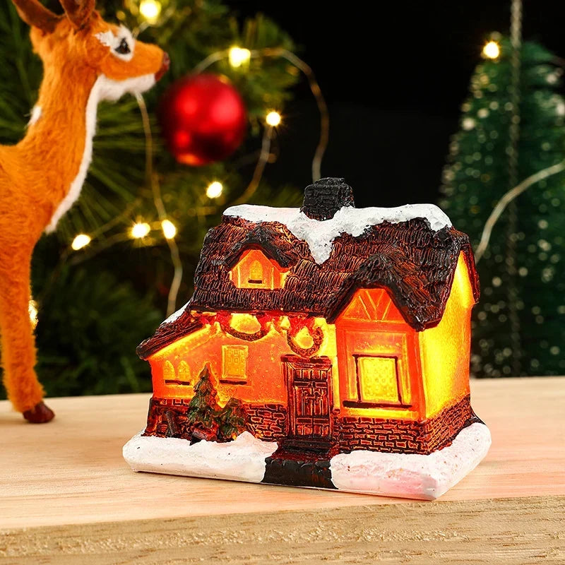 Christmas House Light Handcrafted Soft Glow Indoor & Outdoor