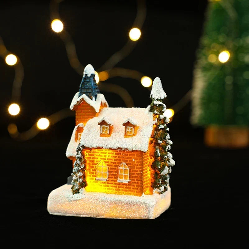 Christmas House Light Handcrafted Soft Glow Indoor & Outdoor