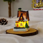 Christmas House Soft LED Glow Polyresin Indoor & Outdoor