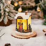 Christmas House Soft LED Glow Polyresin Indoor & Outdoor