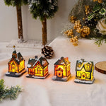 Christmas House Soft LED Glow Polyresin Indoor & Outdoor