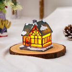 Christmas House Soft LED Glow Polyresin Indoor & Outdoor