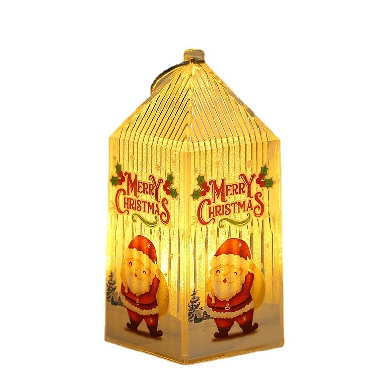 Christmas Lantern Battery-Powered Soft LED Indoor Outdoor