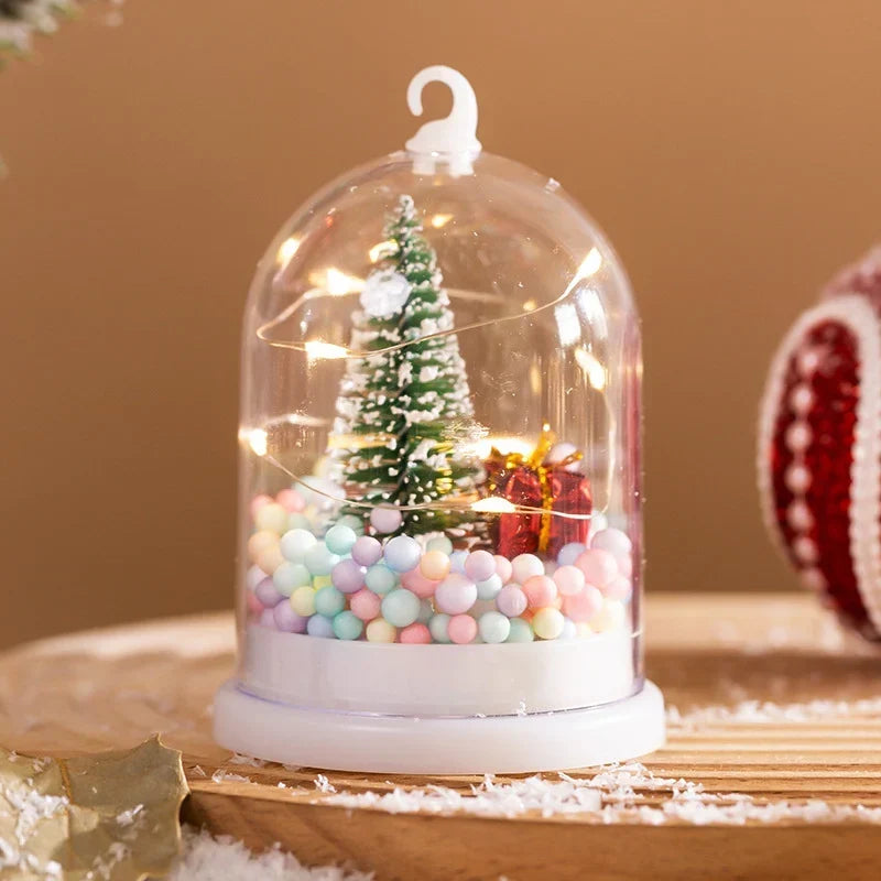 Christmas Lantern Cordless Warm White LED