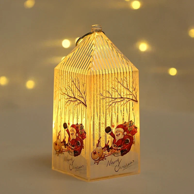 Christmas Lantern Durable Plastic Soft LED Indoor & Outdoor