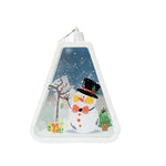 Christmas Lantern Durable Plastic Warm Glow Indoor & Outdoor