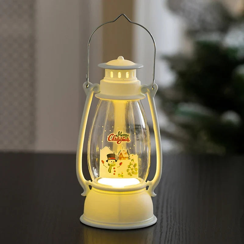 Christmas Lantern Energy-Efficient LED Nostalgic Motif
