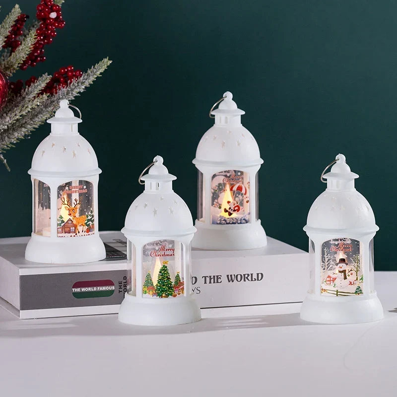 Christmas Lantern Festive Motifs Gentle Warm Light
