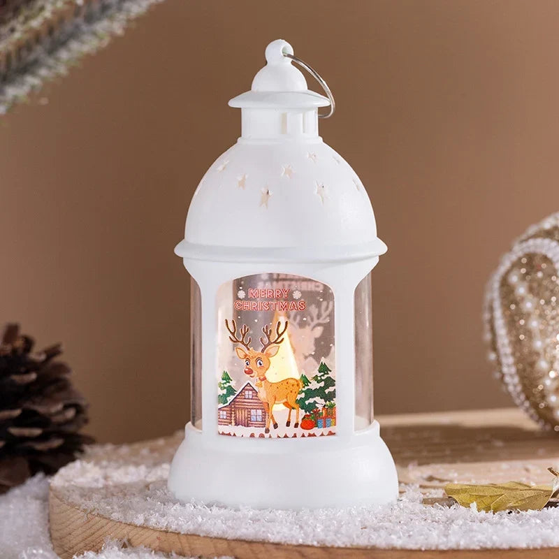 Christmas Lantern Festive Motifs Gentle Warm Light