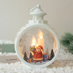 Christmas Lantern Flickering LED Cable-Free Indoor & Outdoor