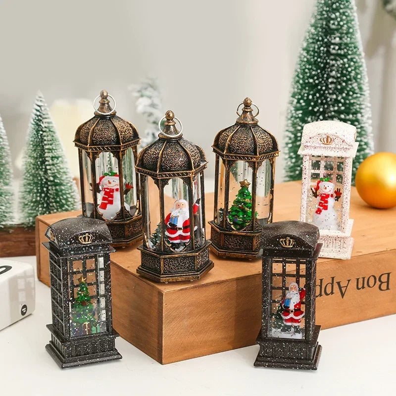 Christmas Lantern Handcrafted Motifs & Moving Scenes
