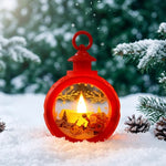Christmas Lantern LED Flame Simulation Indoor & Outdoor
