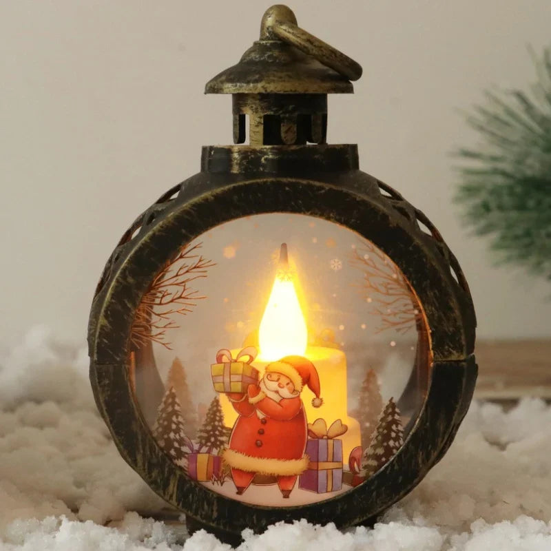 Christmas Lantern LED Weather-Resistant Indoor & Outdoor