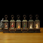 Christmas Lantern Moving Scene & Integrated Lights