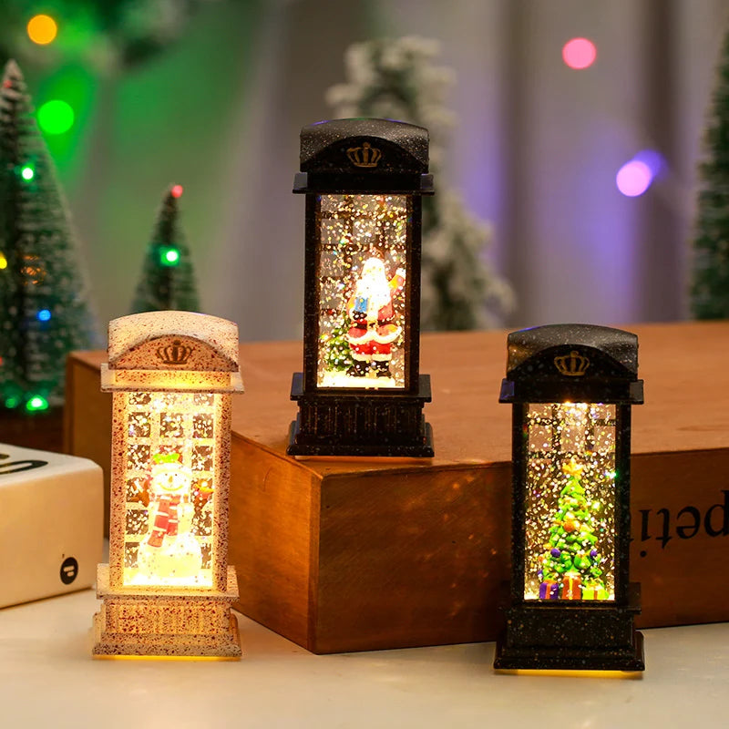 Christmas Lantern Moving Scenes & Handcrafted Details