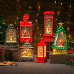 Christmas Lantern Musical Warm-Glow LED Battery-Powered