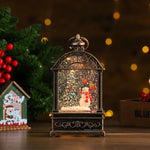 Christmas Lantern Musical Warm-Glow LED Battery-Powered