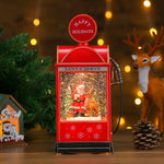 Christmas Lantern Musical Warm-Glow LED Battery-Powered