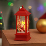 Christmas Lantern Nostalgic Holiday Scene Energy-Efficient LED Durable Design