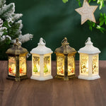 Christmas Lantern Nostalgic Scene Durable Hanging & Tabletop