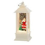 Christmas Lantern Santa Snow Scene LED Light