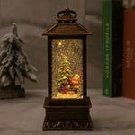 Christmas Lantern Snowman Design Integrated LED Warm White