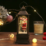 Christmas Lantern Snowman Design Warm LED Glow