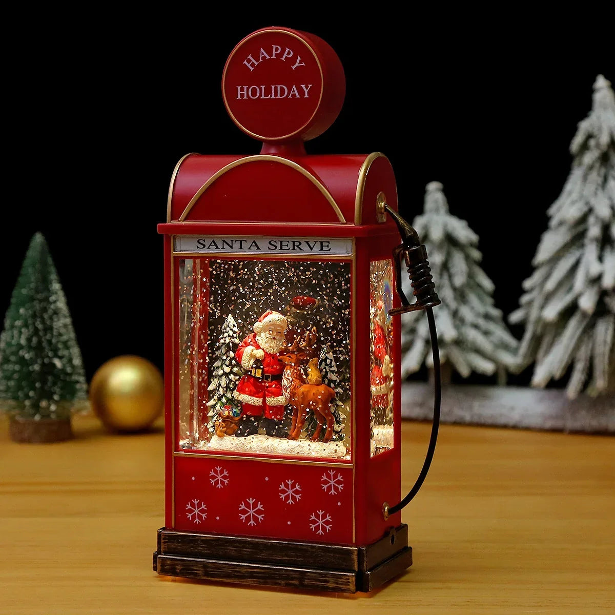Christmas Lantern Soft Light Effects Indoor & Outdoor