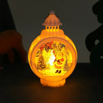 Christmas Lantern Warm Glow & Festive Cutouts