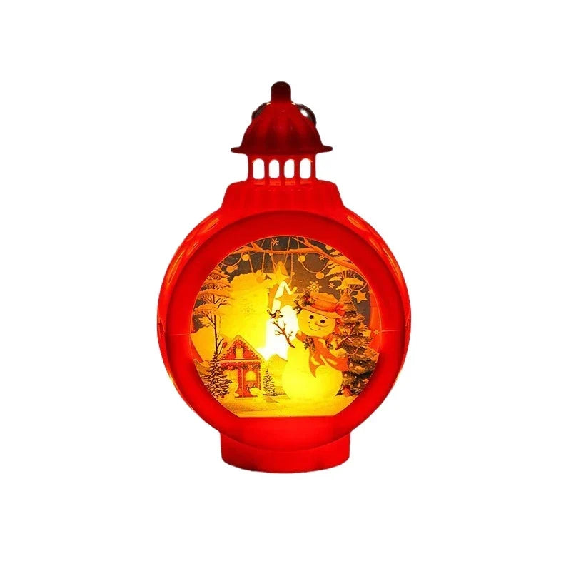 Christmas Lantern Warm Glow & Festive Cutouts